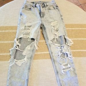 American Eagle size 000 Reg Mom Jeans